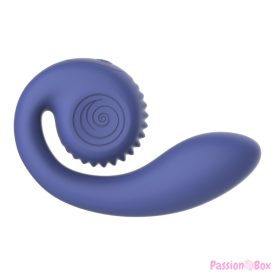   SNAIL VIBE - GIZI LITE DUAL G-SPOT & CLITORAL PURPLE VIBRATOR