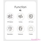 PRETTY LOVE - CRYSTLE DOUBLE ENTRY MASTURBATOR