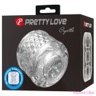 PRETTY LOVE - CRYSTLE DOUBLE ENTRY MASTURBATOR