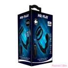MR PLAY - VIBRATING ANAL PLUG WITH PENIS RING REMOTE CONTROL