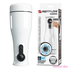PRETTY LOVE - SABRINA ROTATING AND ROCKING MALE MASTURBATOR