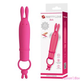 PRETTY LOVE - DELIA RABBIT VIBRATOR WITH RESISTANCE RING