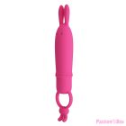 PRETTY LOVE - DELIA RABBIT VIBRATOR WITH RESISTANCE RING