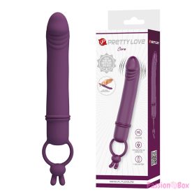 PRETTY LOVE - CORA VIBRATOR PENIS FORM WITH RESISTANCE RING
