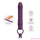 PRETTY LOVE - CORA VIBRATOR PENIS FORM WITH RESISTANCE RING