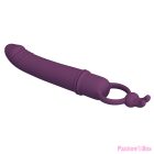 PRETTY LOVE - CORA VIBRATOR PENIS FORM WITH RESISTANCE RING