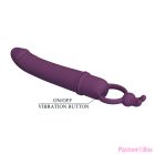 PRETTY LOVE - CORA VIBRATOR PENIS FORM WITH RESISTANCE RING