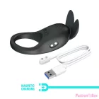 PRETTY LOVE - CARLTON PENIS RING WITH CLITORAL STIMULATOR