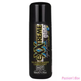   HOT - EXXTREME GLIDE SILICONEBASED LUBRICANT + COMFORT OIL A+ 50 ML