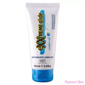   HOT - EXXTREME GLIDE WATERBASED LUBRICANT + COMFORT OIL A+ 100 ML