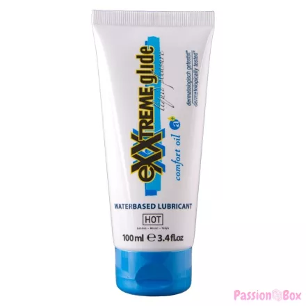 HOT - EXXTREME GLIDE WATERBASED LUBRICANT + COMFORT OIL A+ 100 ML