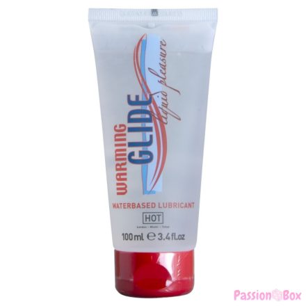 HOT - WARMING GLIDE LIQUID PLEASURE WATERBASED LUBRICANT 100 ML