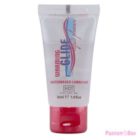   HOT - WARMING GLIDE LIQUID PLEASURE WATERBASED LUBRICANT 30 ML