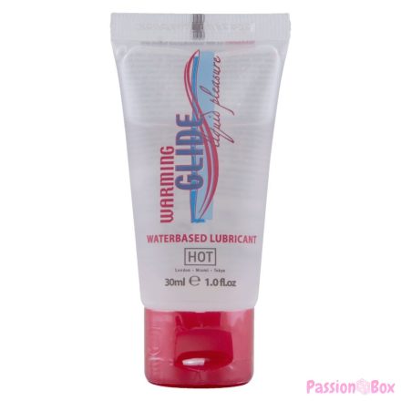 HOT - WARMING GLIDE LIQUID PLEASURE WATERBASED LUBRICANT 30 ML