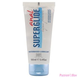   HOT - ANAL SUPERGLIDE LIQUID PLEASURE WATERBASED LUBRICANT 100 ML