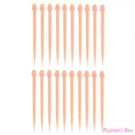 DIABLO PICANTE - PENIS SPIDERED STICKS FOR MEAT 20 UNITS