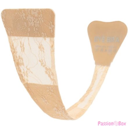 BYE-BRA - ADHESIVE THONG LACE BEIGE ONE SIZE