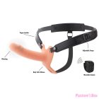 HIDDEN DESIRE - INFERNO VIBRATING PENIS SLEEVE STRAP-ON  16 CM