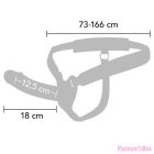 HIDDEN DESIRE - INFERNO PENIS SLEEVE STRAP-ON SILICONE 18 CM