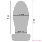 HIDDEN DESIRE - EXTREME HEAVY ANAL STRETCHER PLUG LARGE