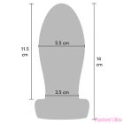 HIDDEN DESIRE - EXTREME HEAVY ANAL STRETCHER PLUG MEDIUM