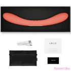 LELO - BOOMERANG DOUBLE ENDED VIBRATOR CORAL RED