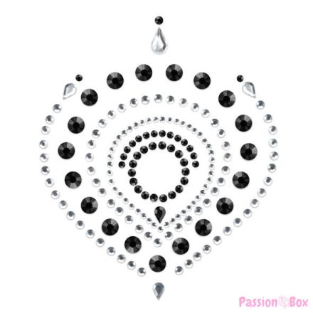 BIJOUX - INDISCRETS FLAMBOYANT BLACK&SILVER