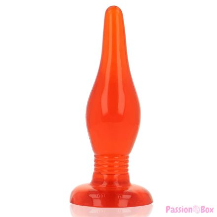BAILE - RED SOFT TOUCH ANAL PLUG 14.2 CM
