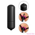 FETISH FANTASY SERIES - VIBRATING STRAP-ON SET PURPLE.