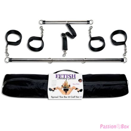 FETISH FANTASY SERIES - SERIES SPREAD EM BAR AND CUFF SET