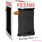 FETISH FANTASY SERIES - SERIES BONDAGE ROPE BLACK 60.96 METERS
