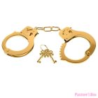 FETISH FANTASY GOLD - METAL CUFFS