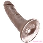 KING COCK - 6" COCK BROWN 15.2 CM
