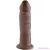 KING COCK - 9 DILDO BROWN 22.9 CM