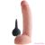 KING COCK - REALISTIC NATURAL EJACULATOR PENIS 22.86 CM
