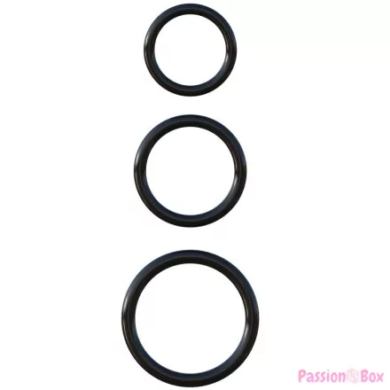 FANTASY C-RINGZ - SILICONE 3 RING STAMINA SET