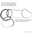 FANTASY C-RINGZ - SILICONE 3 RING STAMINA SET