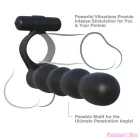 FANTASY C-RINGZ - POSABLE DOUBLE PENETRATOR