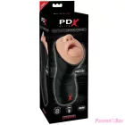 PDX ELITE - DEEP THROAT VIBRATING STROKER